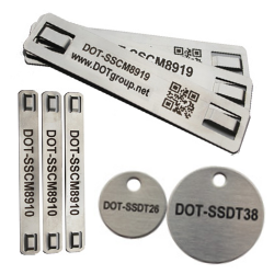 DOT-SSCM Stainless Steel Cable Markers